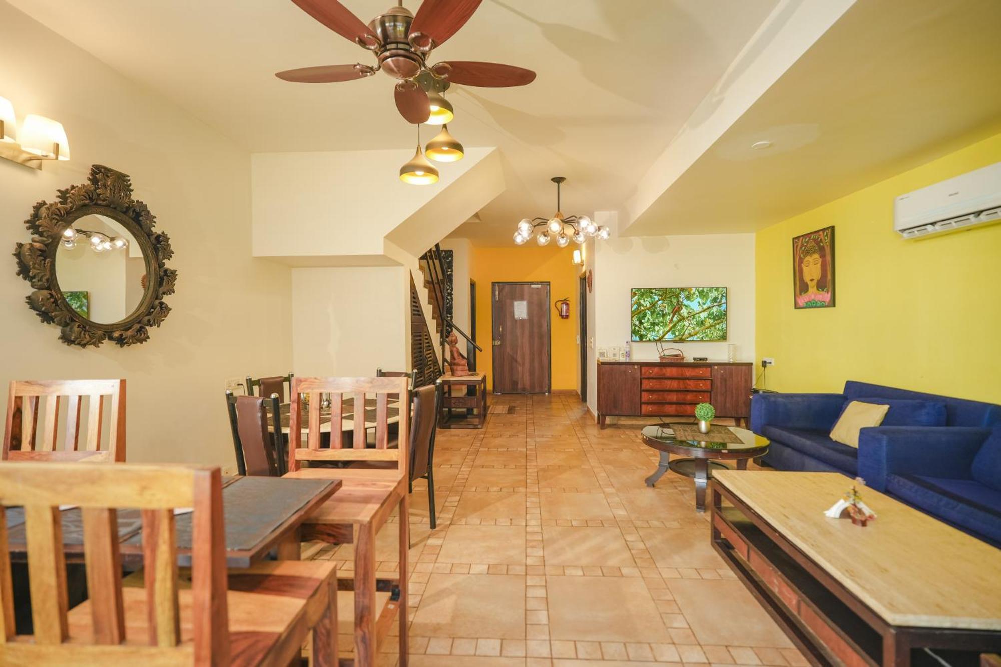 Villa M - Jia 3- 3Bhk In Candolim, Pool Facing, Near Beach, Breakfast Included Exteriér fotografie