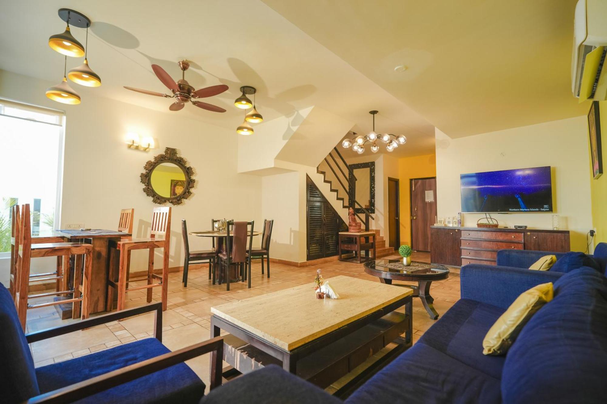 Villa M - Jia 3- 3Bhk In Candolim, Pool Facing, Near Beach, Breakfast Included Exteriér fotografie