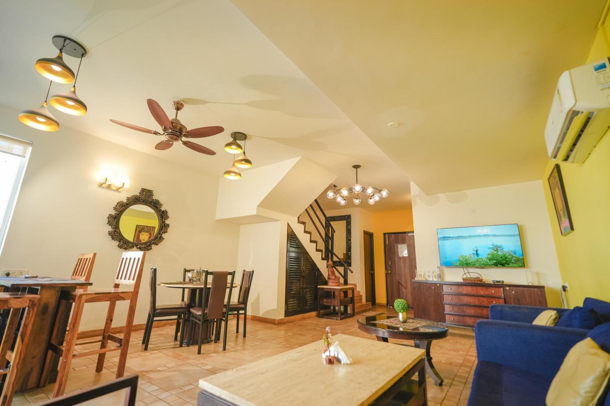 Villa M - Jia 3- 3Bhk In Candolim, Pool Facing, Near Beach, Breakfast Included Exteriér fotografie