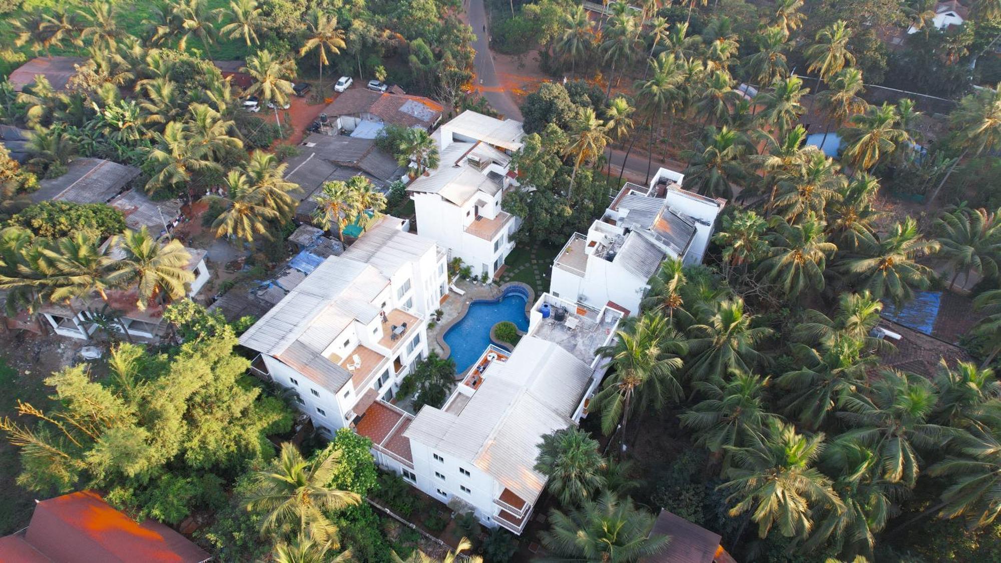 Villa M - Jia 3- 3Bhk In Candolim, Pool Facing, Near Beach, Breakfast Included Exteriér fotografie