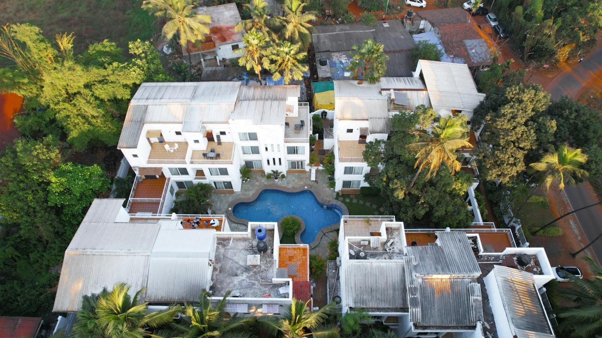 Villa M - Jia 3- 3Bhk In Candolim, Pool Facing, Near Beach, Breakfast Included Exteriér fotografie